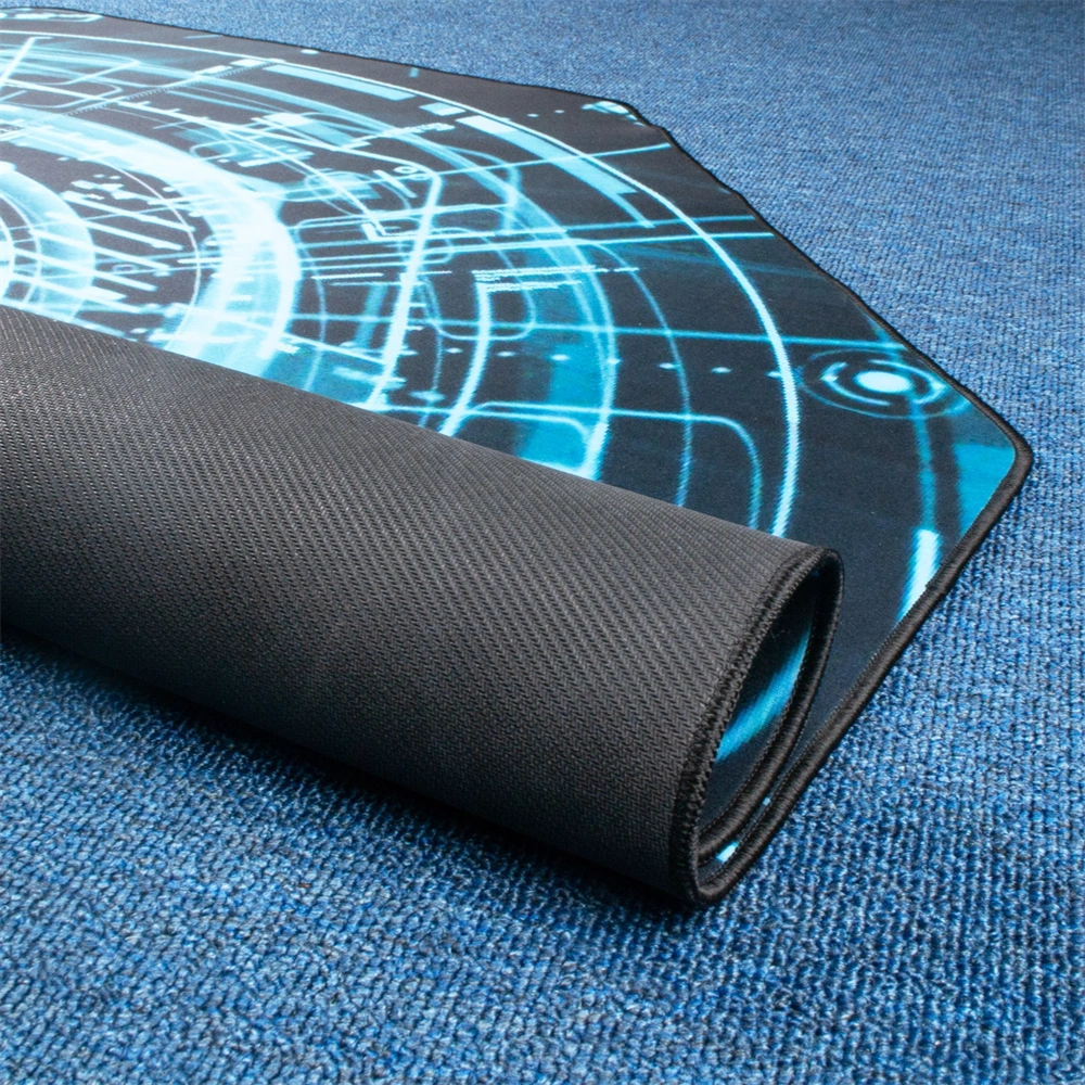 IRIS GAMER ELECTRIC  118x118cm, 3mm vastag, szögletes padlóvédő székalátét