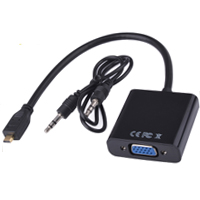 IRIS HDMI - VGA (+audio) átalakító