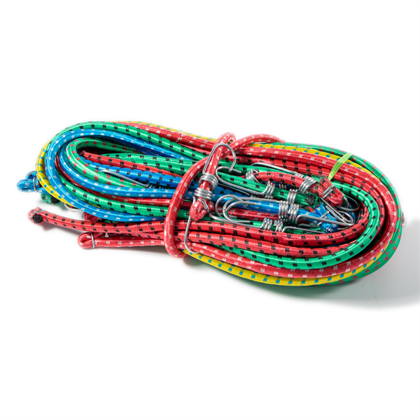 IRIS KT-598 Gumipók 20 darabos csomag, 1 méter, erősített, 11.5mm átmérő, fém horog