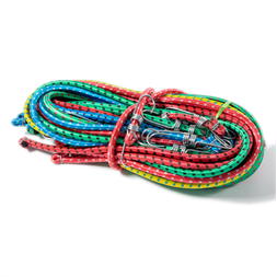 IRIS KT-598 Gumipók 20 darabos csomag, 1 méter, erősített, 11.5mm átmérő, fém horog