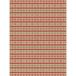 IRIS Karácsonyi tekercses KRAFT csomagolópapír,  200x70cm, különböző mintákkal, 60g/m2
