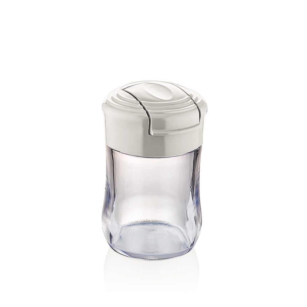 IRIS L-00519 Comfort fűszertartó, szóró 75ml, elefántcsont vagy fekete színű
