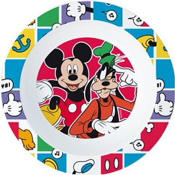 IRIS Licenc Mickey műanyag mélytányér
