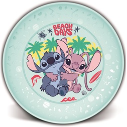 IRIS Licenc Stitch joy műanyag lapostányér