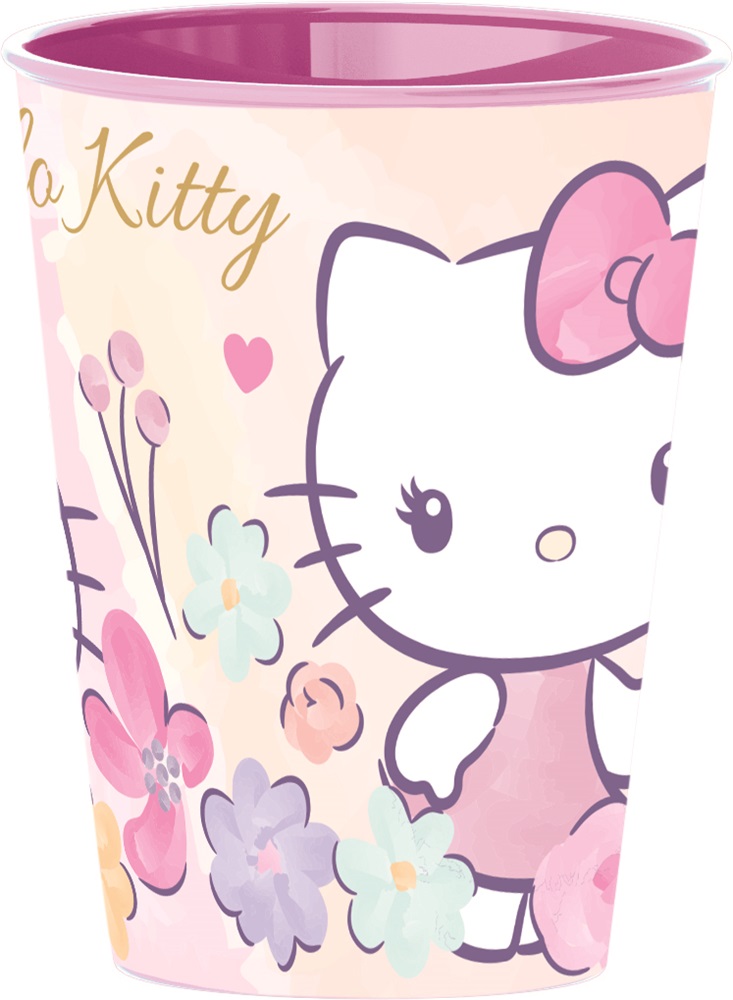 IRIS Licence Hello Kitty műanyag kispohár
