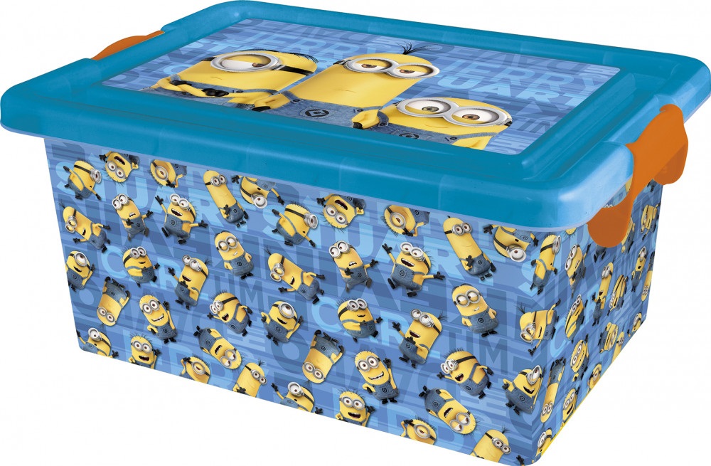 IRIS MINIONS Disney 7l műanyag tárolódoboz