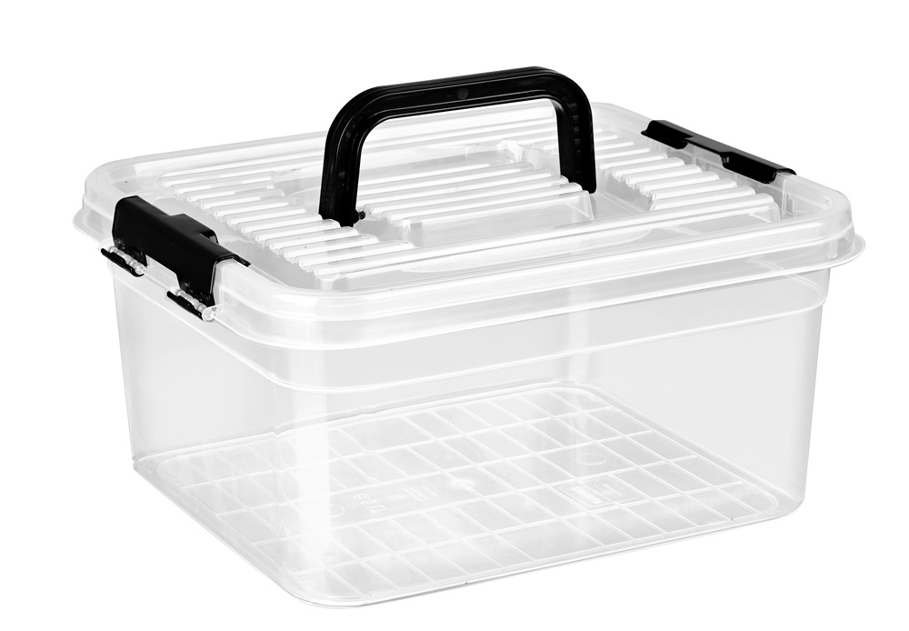 IRIS G-425 MY BOX tárolódoboz fogóval 8.500ml 26x31x15cm