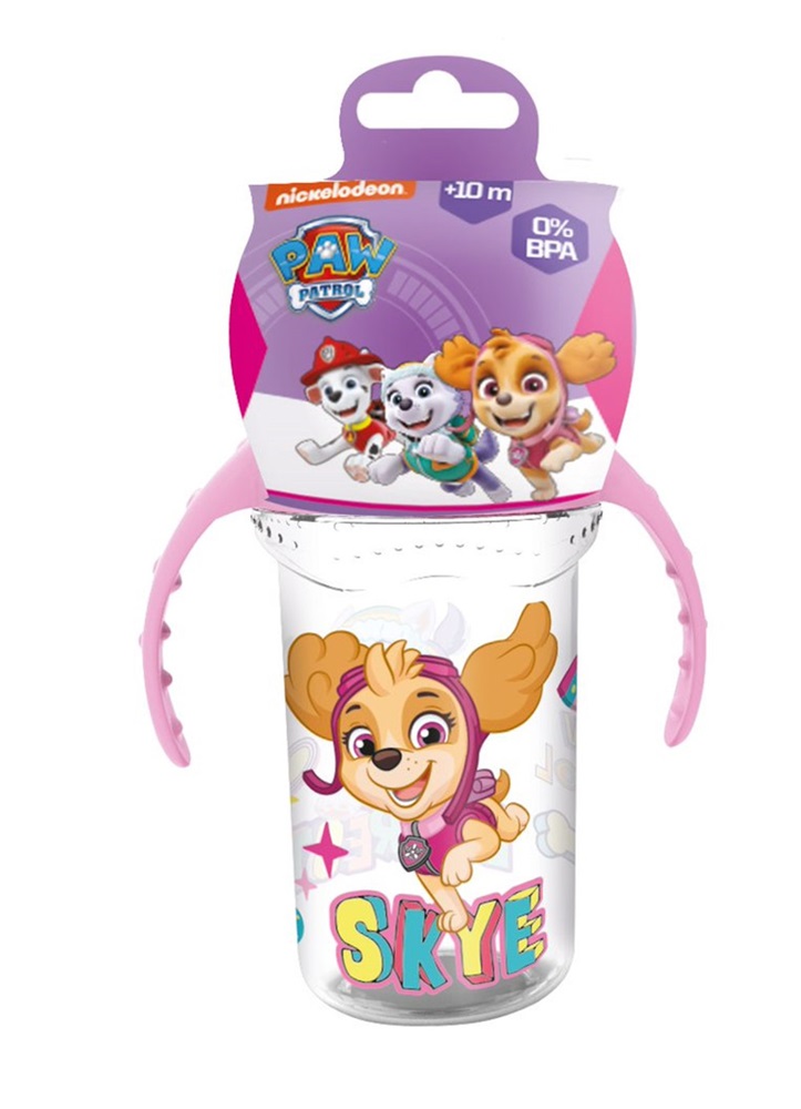 IRIS PAW PATROL MANCS ŐRJÁRAT lányok Disney 330ml műanyag csőrös pohár