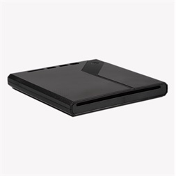 IRIS PUSH EXTERNAL DVD író, USB 3.0, Read/write:CD/VCD/DVD, slot-in, DVD-RW, fekete