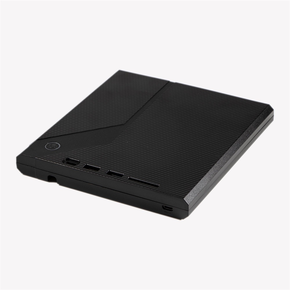IRIS PUSH EXTERNAL külső DVD író, USB 3.0, Read/write:CD/VCD/DVD, slot-in, DVD-RW, fekete