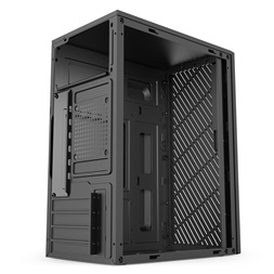 IRIS Q2515 fekete (táp nélküli) mATX számítógépház