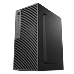 IRIS Q2517 fekete (táp nélküli) mATX számítógépház