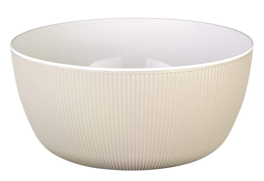 IRIS G-803 SHELL MAXI kétszínű tál 4.000ml 24x11,8cm