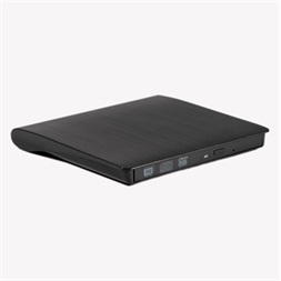 IRIS SLIM EXTERNAL DVD író, USB 3.0, Read/write:CD/VCD/DVD, tálcás, DVD-RW, fekete