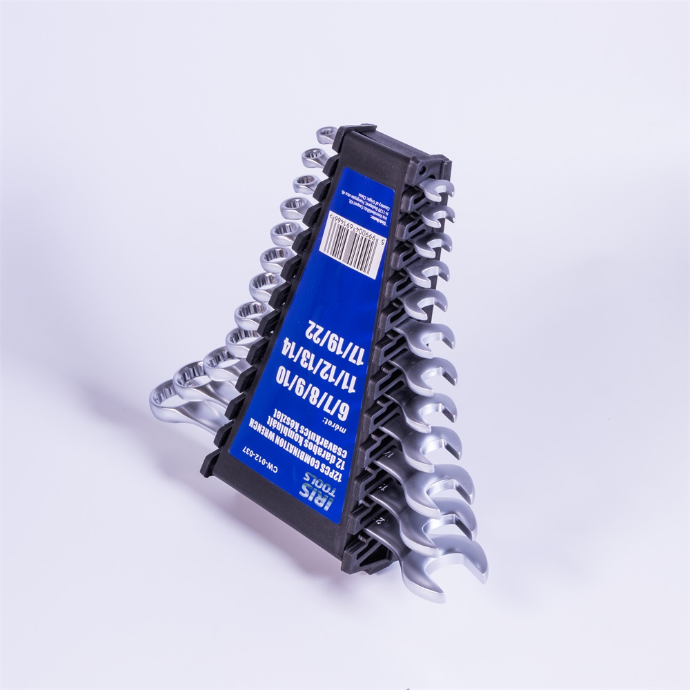 IRIS TOOLS CW-012-037 12 darabos kombinált csavarkulcs készlet (Újracsomagolt)