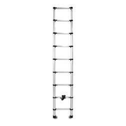 IRIS TOOLS HL-100 2,6 m teleszkópos acél létra, 125 kg teherbírás