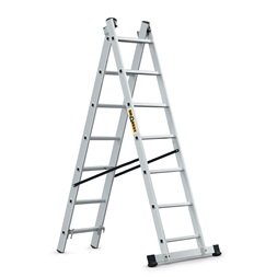 IRIS TOOLS HL-200 2x7 lépcsős alumínium létra, 150 kg