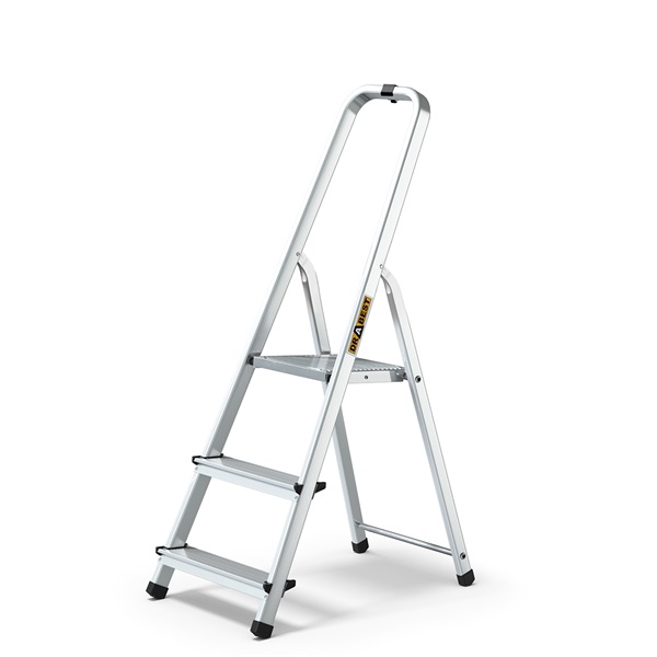 IRIS TOOLS HL-300-3S 3 lépcsős alumínium létra, 125 kg