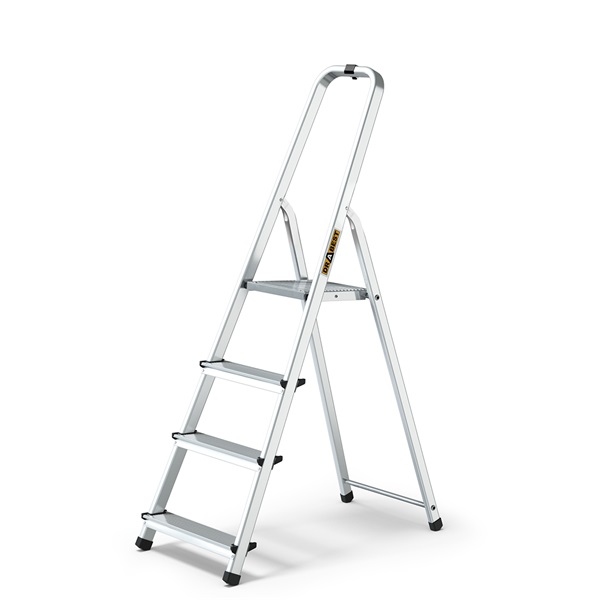 IRIS TOOLS HL-400-4S 4 lépcsős alumínium létra, 125 kg