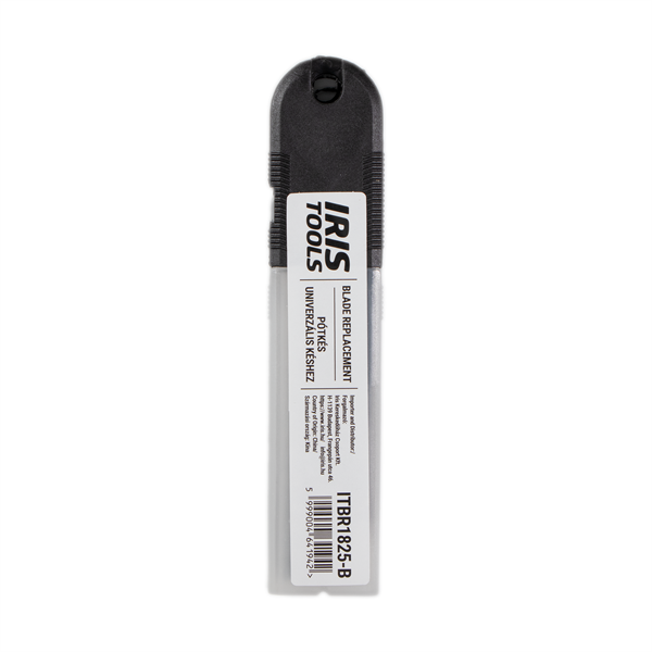IRIS TOOLS ITBR1825-B 10db pótkés univerzális késhez 25mm, 0,7mm, fekete