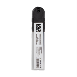 IRIS TOOLS ITBR1825-B 10db pótkés univerzális késhez 25mm, 0,7mm, fekete