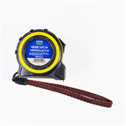 IRIS TOOLS ITMT310-B Mérőszalag, 3 méter hosszú, 16mm széles szalag, gumiborítású ház