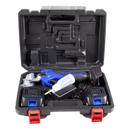 IRIS TOOLS ITSM-100 Akkus metszőolló szett (táska + metszőolló + 2 akku + töltő), 21V