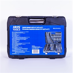 IRIS TOOLS SS-215-014 215 darabos dugókulcs készlet (1/4
