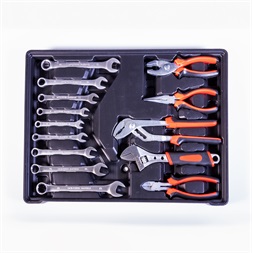IRIS TOOLS TS-1-008 műanyag táskában szerszámkészlet
