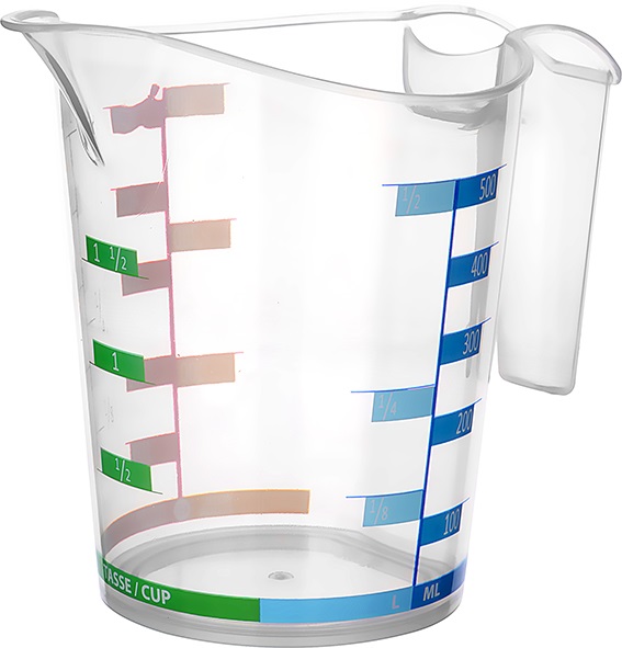 IRIS színes mércés kancsó 500ml AP-9059