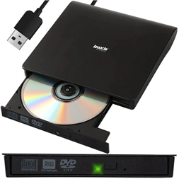 IZOXIS - CD/DVD író beépített USB 3.0 kábellel