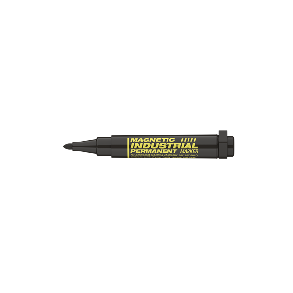 Ico Magnetic Industrial 11XXL fekete D12 alkoholos ipari marker