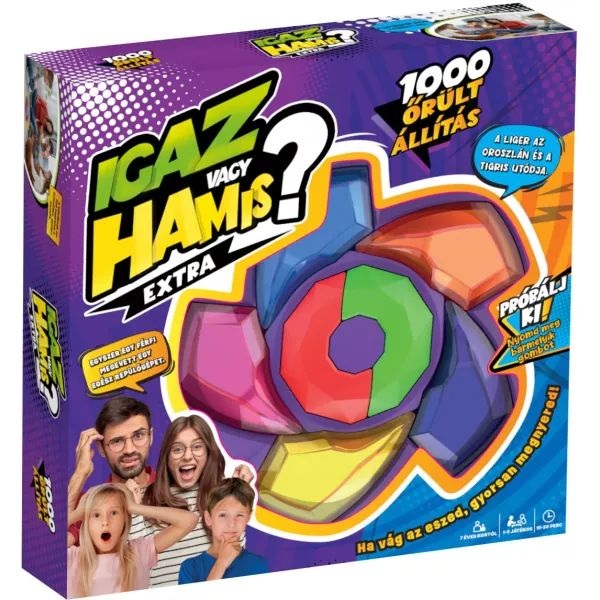 Igaz vagy Hamis Extra Interaktív társasjáték