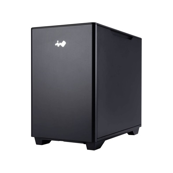 InWin A3 táp nélküli ablakos MT Mini Tower számítógépház fekete