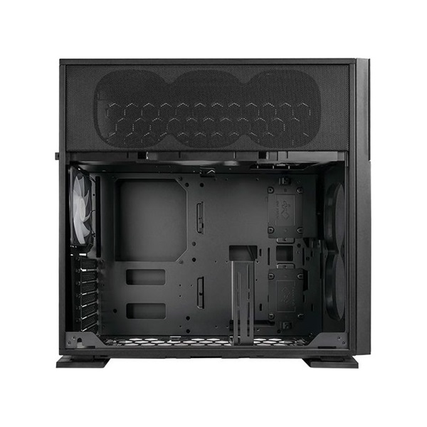 InWin N515 táp nélküli ablakos Mid Tower számítógépház fekete