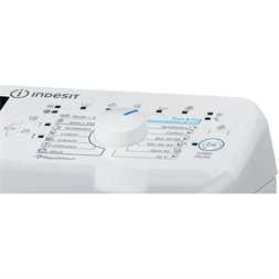 Indesit BTW B7220P EU/N fehér, felültöltős, max.1150ford., 7 kg, mosógép (Újszerű)