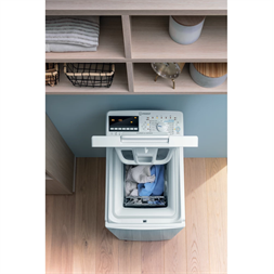 Indesit BTW B7220P EU/N fehér, felültöltős, max.1150ford., 7 kg, mosógép (Újszerű)