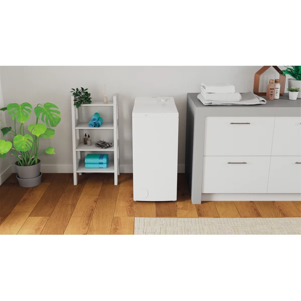 Indesit BTW L60400 EE/N fehér, felültöltős, max.1000ford., 6 kg, mosógép