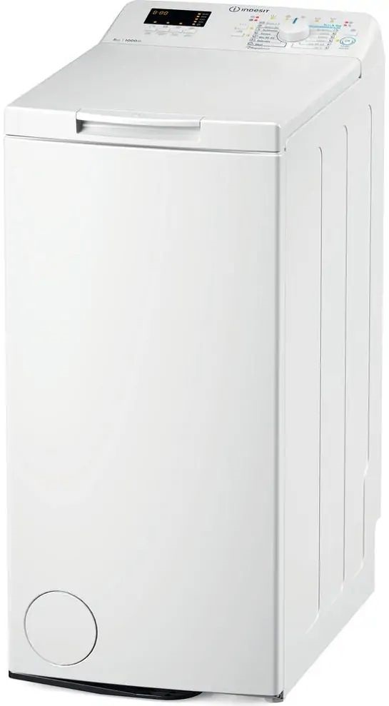 Indesit BTW S50400 EU N fehér, felültöltős, max.1000ford., 5 kg, mosógép