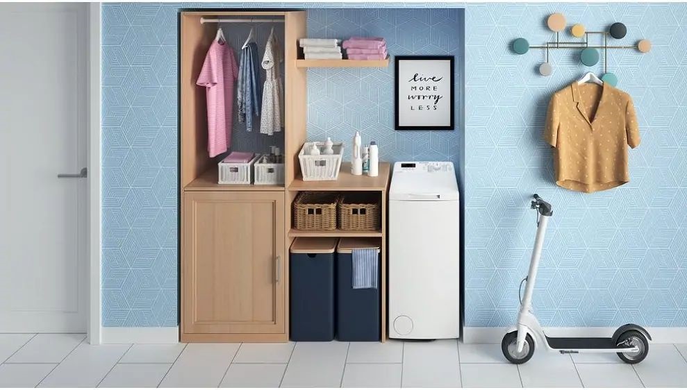Indesit BTW S50400 EU N fehér, felültöltős, max.1000ford., 5 kg, mosógép