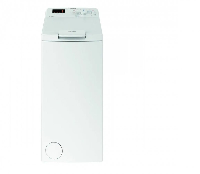 Indesit BTW S6240P EU/N fehér, felültöltős, max.1200ford., 6 kg, mosógép
