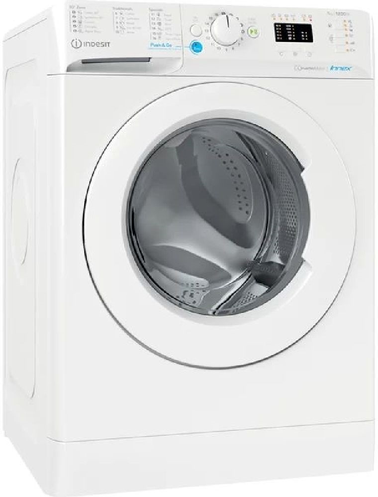 Indesit BWA 71295X W EE N fehér, elöltöltős, max.1200ford., 7 kg, mosógép