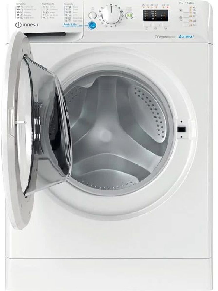 Indesit BWA 71295X W EE N fehér, elöltöltős, max.1200ford., 7 kg, mosógép