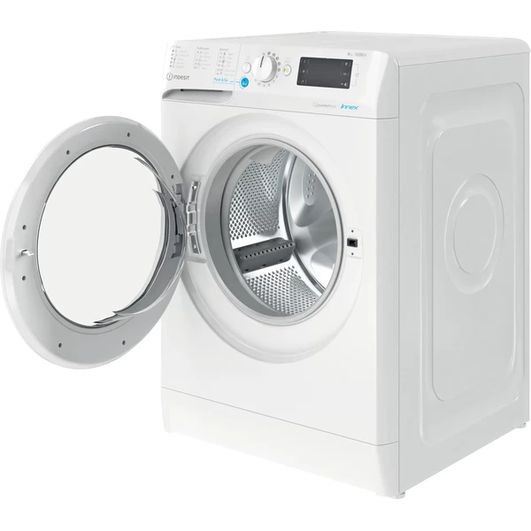 Indesit BWE 81285X W EE N fehér, elöltöltős, max.1200ford., 8 kg, mosógép