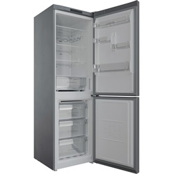 Indesit INFC8 TI21X inox alulfagyasztós hűtőszekrény (Használt - B)