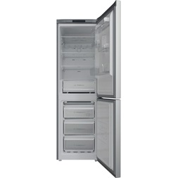 Indesit INFC8 TI21X inox alulfagyasztós hűtőszekrény (Használt - B)