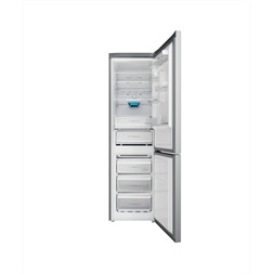 Indesit INFC9 TO32X inox alulfagyasztós hűtőszekrény (Használt - B)