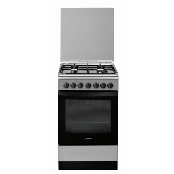 Indesit IS5G5PHX/E inox kombinált tűzhely
