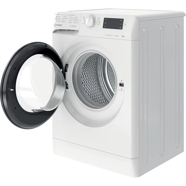 Indesit MTWE 71484 WK EE fehér, elöltöltős, max.1350ford., 7 kg, mosógép