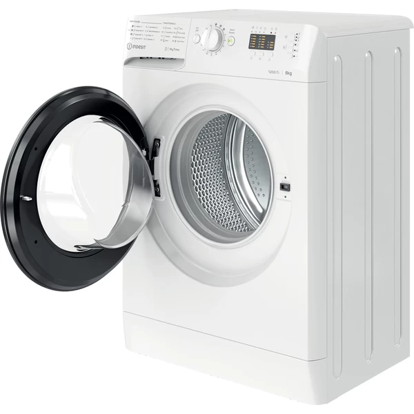 Indesit MTWSA 61252 WK EE fehér, elöltöltős, keskeny, max.1200ford., 6 kg, mosógép